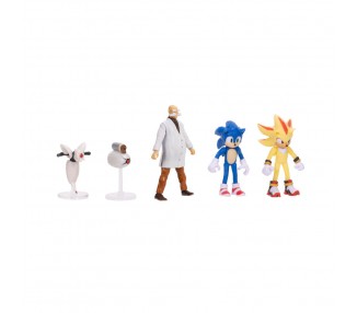 Blister 5 figuras wave 3 Sonic 3 6cm