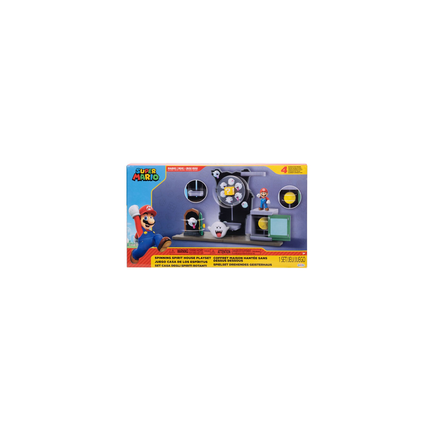 Playset Espiritu Giratorio Super Mario Bros