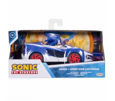 Vehiculo + figura Sonic - Sonic the Hedhehog