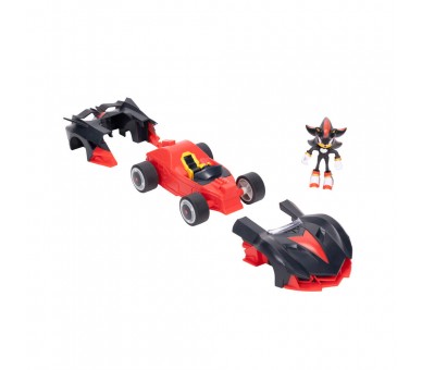Vehiculo + figura Shadow  Sonic the Hedhehog