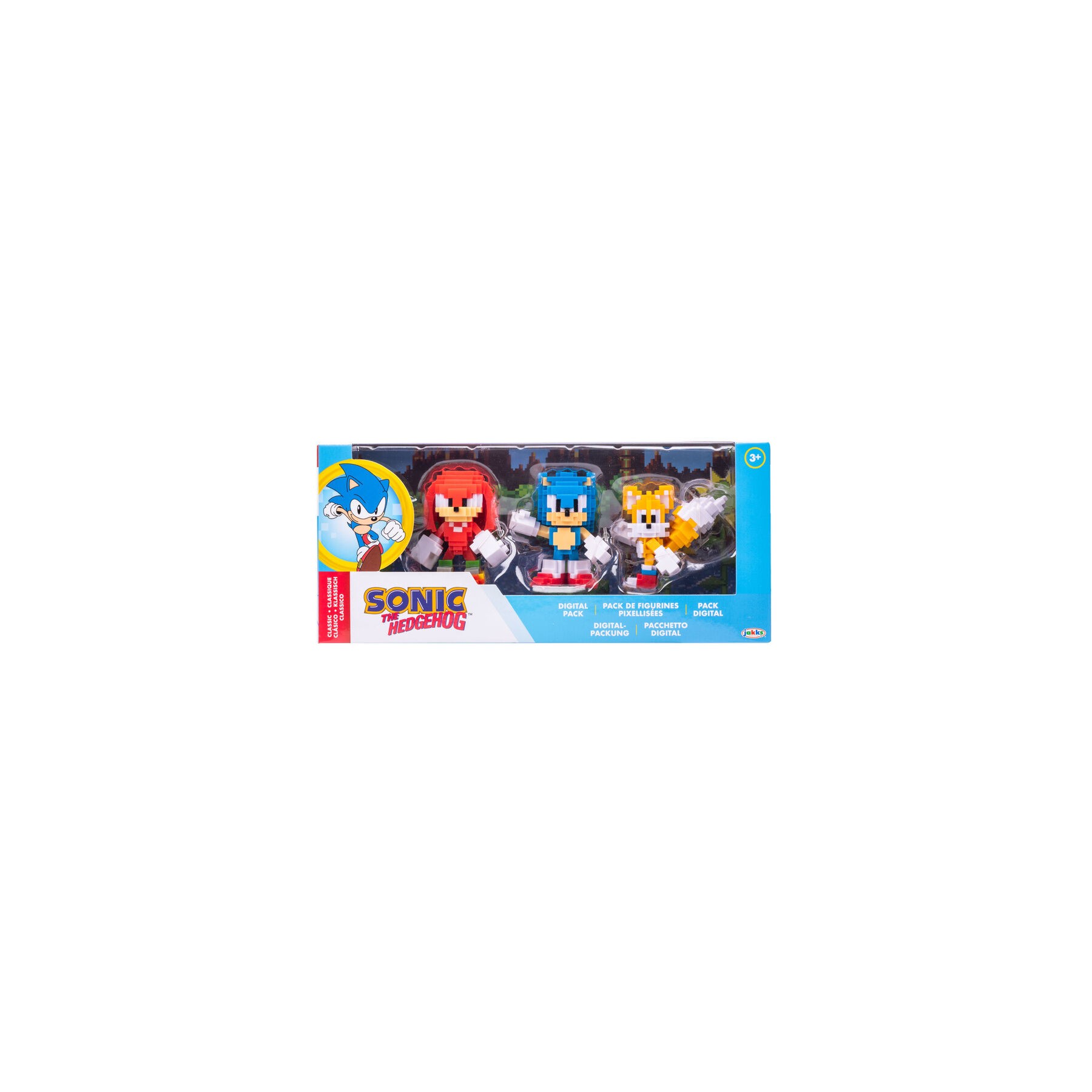 Blister 3 figuras Sonic The Hedgehog 6cm