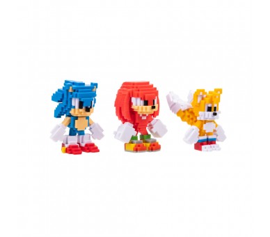 Blister 3 figuras Sonic The Hedgehog 6cm