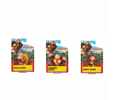 Figura Donkey Kong 6cm surtido
