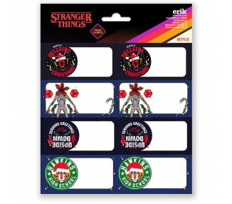 Etiquetas adhesivas Stranger Things