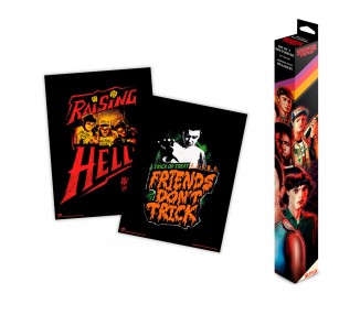 Set 2 mini posters Stranger Things