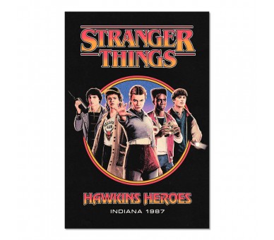 Poster Hawkins Heroes Stranger Things