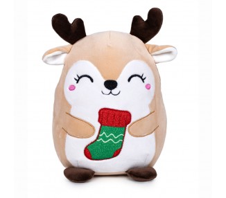 Peluche Reno Christmas 24cm soft