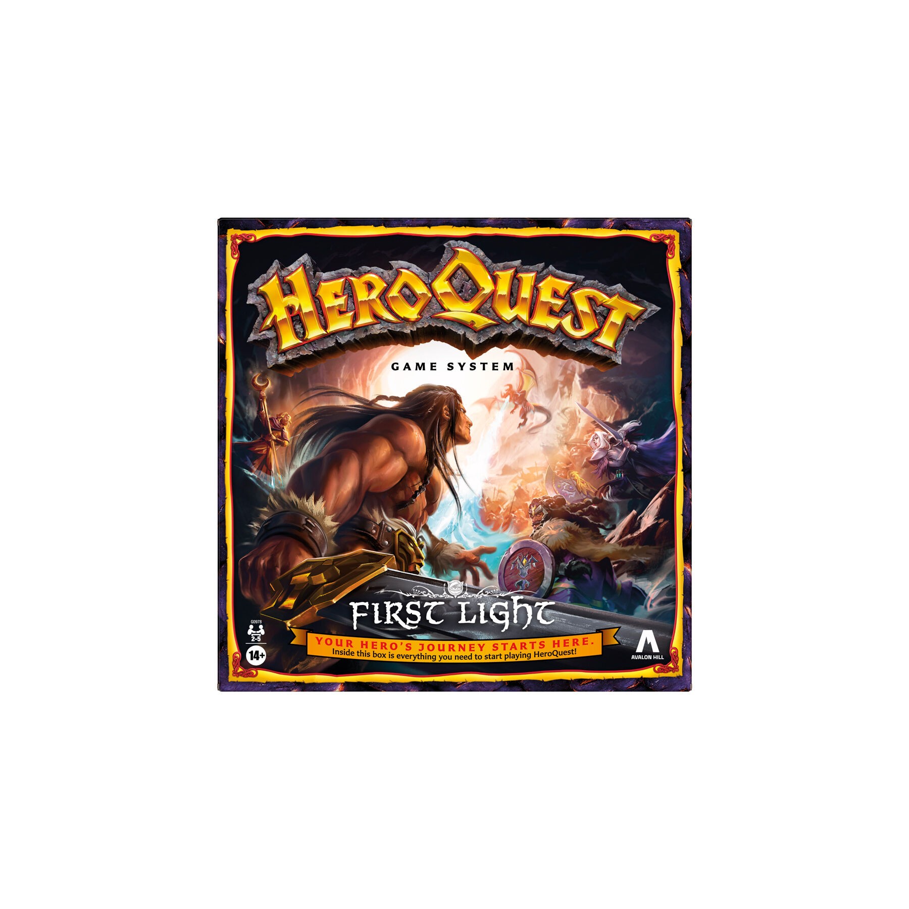 Juego mesa First Light Hero Quest español