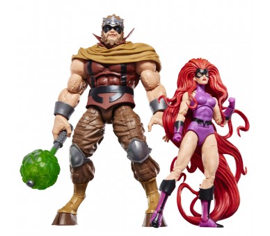 Blister 2 figuras Medusa & Gorgon Inhumanos Marvel Legends Series 15cm