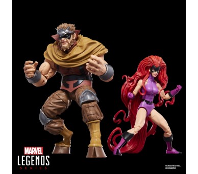 Blister 2 figuras Medusa & Gorgon Inhumanos Marvel Legends Series 15cm