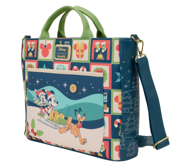 Bolso mochila Mickey & Minnie Holiday Disney Loungefly