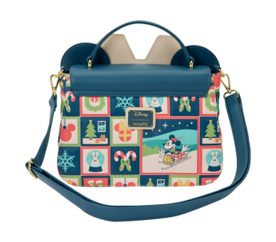 Bolso bandolera Mickey Holiday Disney Loungefly
