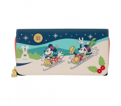 Cartera Mickey & Minnie Holiday Disney Loungefly