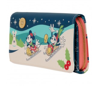 Cartera Mickey & Minnie Holiday Disney Loungefly