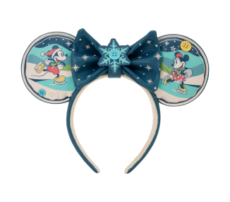 Diademas orejas Mickey & Minnie Holiday Disney Loungefly