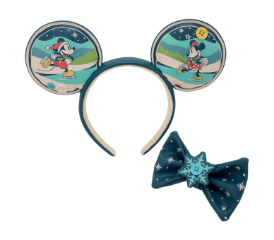 Diademas orejas Mickey & Minnie Holiday Disney Loungefly