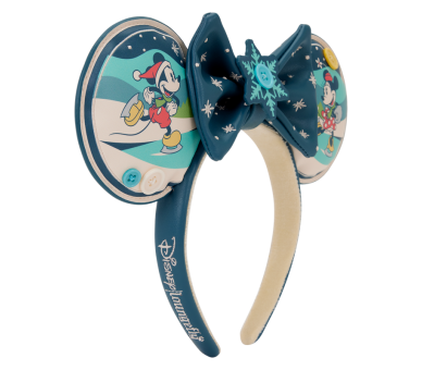 Diademas orejas Mickey & Minnie Holiday Disney Loungefly