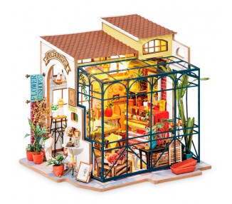 Maqueta Casa Miniatura Emily s Flower Shop 258pzs