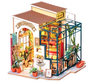 Maqueta Casa Miniatura Emily s Flower Shop 258pzs