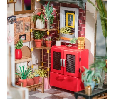 Maqueta Casa Miniatura Emily s Flower Shop 258pzs