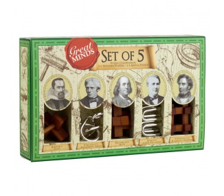 Set 5 juegos habilidad Men The Great Minds