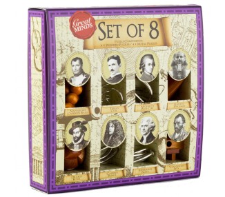 Set 8 juegos habilidad The Great Minds