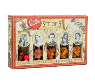 Set 5 juegos habilidad Women The Great Minds