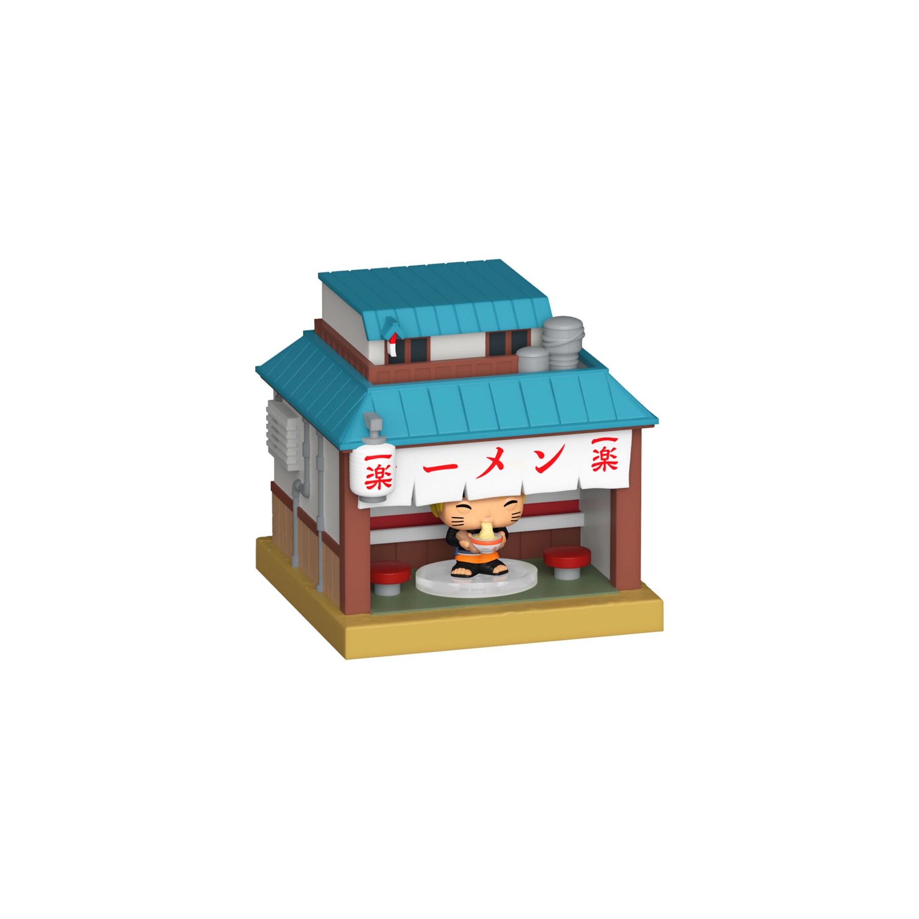 Figura Bitty POP Town Naruto Shippuden Naruto Uzumaki and Ichiraku Ramen