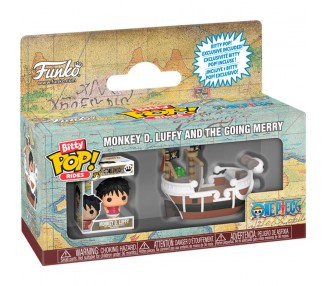 Figura Bitty POP Ride One Piece Monkey D. Luffy and the Going Merry
