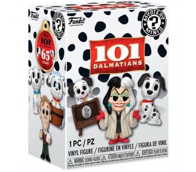 Figura Mystery Mini 101 Dalmatas Disney surtido