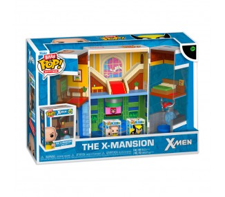 Figura Bitty Boxes Marvel X-Men The X-Mansion