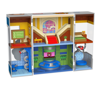 Figura Bitty Boxes Marvel X-Men The X-Mansion