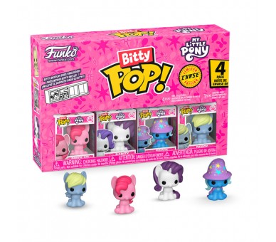 Blister 4 figuras Bitty POP My Little Pony surtido