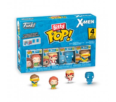 Blister 4 figuras Bitty POP Marvel X-Men surtido