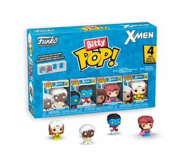 Blister 4 figuras Bitty POP Marvel X-Men surtido