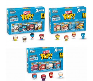 Blister 4 figuras Bitty POP Marvel X-Men surtido