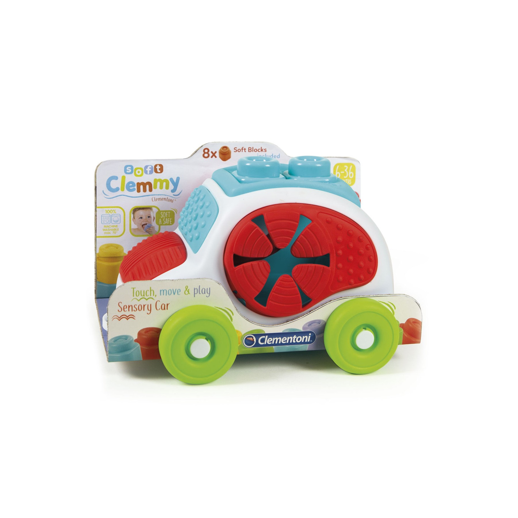 Clemmy Baby Vehiculo con Texturas