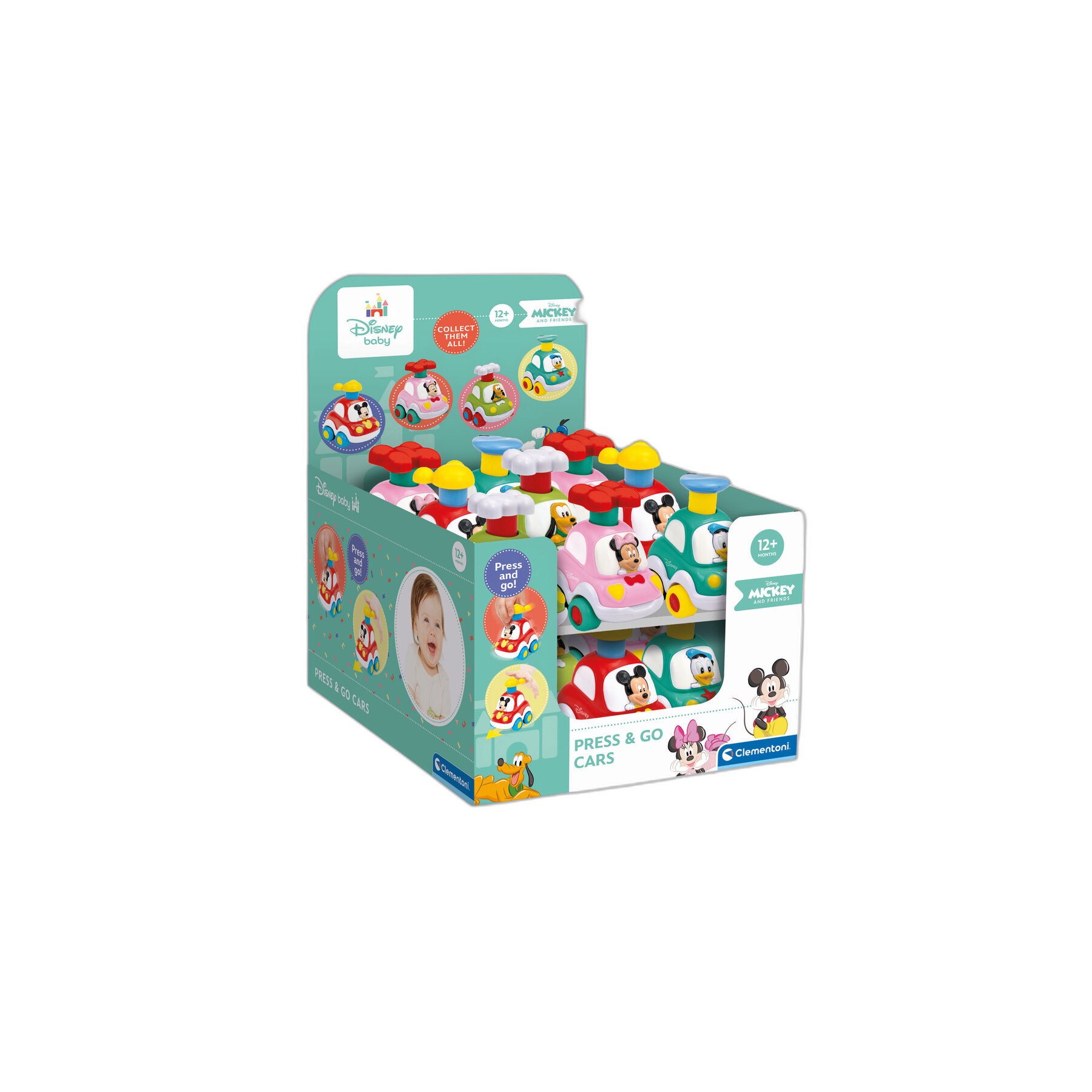 Coche Press&Go Disney surtido