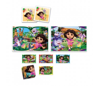 Edukit 4 en 1 Dora la Exploradora