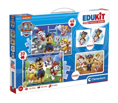 Edukit 4 en 1 Patrulla Canina Paw Patrol