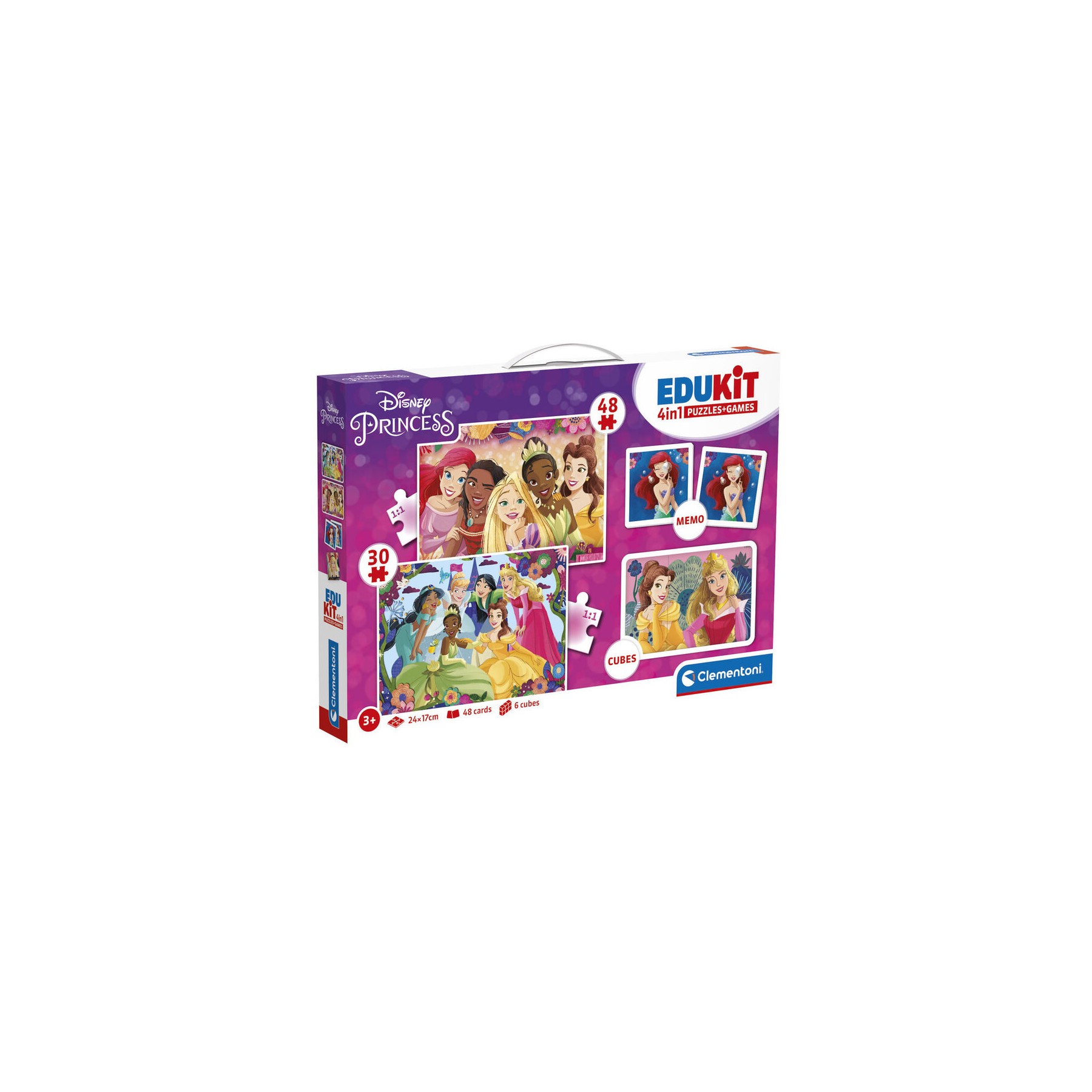 Edukit 4 en 1 Princesas Disney