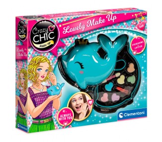 Estuche Maquillaje Delfin Lovely Make Up Crazy Chic