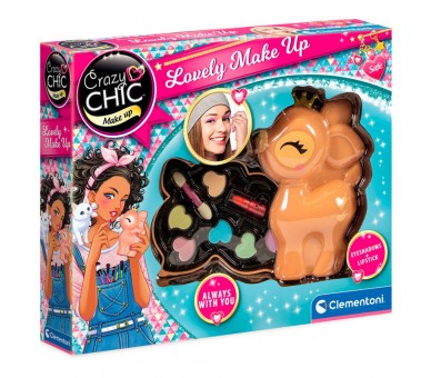 Estuche Maquillaje Cervatillo Lovely Make Up Crazy Chic