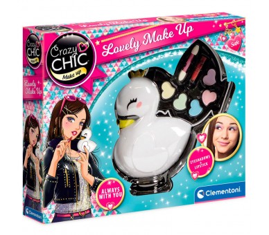 Estuche Maquillaje Cisne Lovely Make Up Crazy Chic