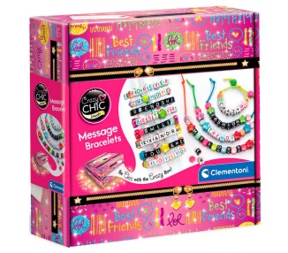 Set Creacion Pulseras con Mensaje Crazy Chic