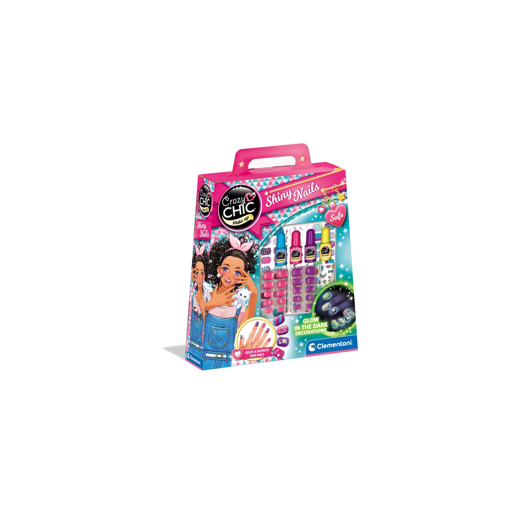 Uñas brillantes en la oscuridad Crazy chic