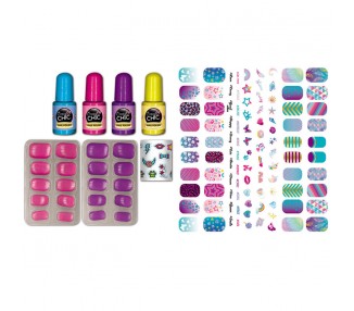 Uñas brillantes en la oscuridad Crazy chic