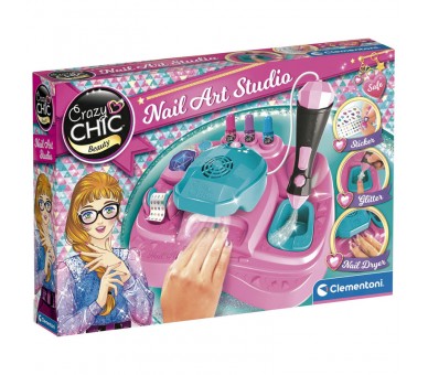 Juego Nail Art Studio Crazy Chic