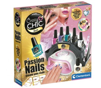 Juego Set Pasion por las Uñas Crazy Chic