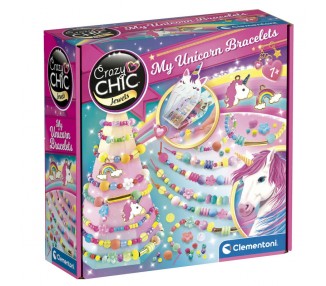 Juego Crear Brazaletes Unicornio Crazy Chic